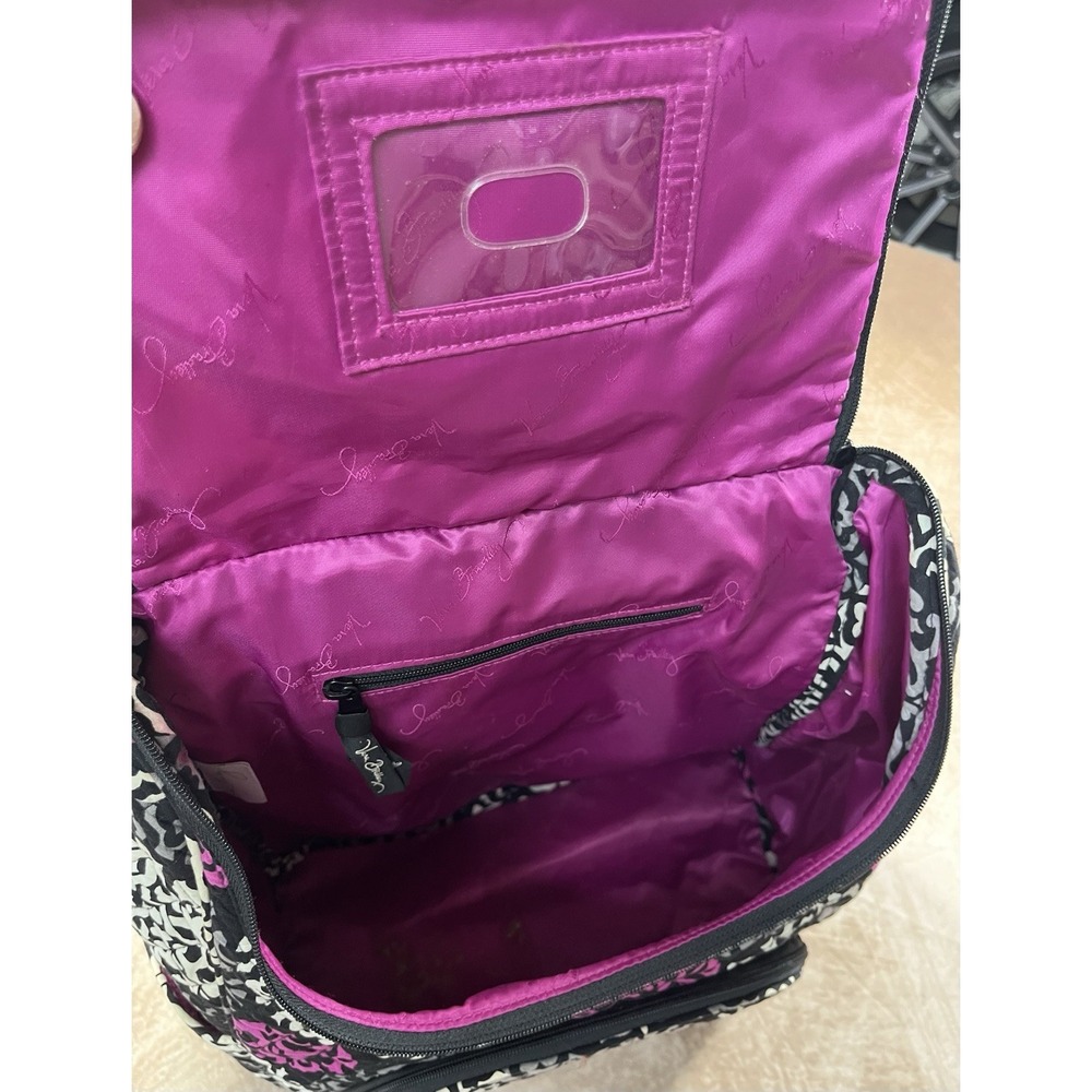 Pink Black And Grey Backpack/book Bag - Picture 4 of 8